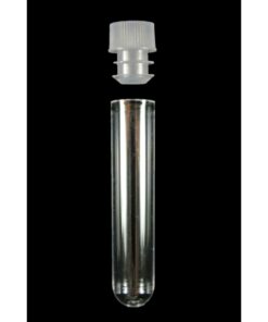 Test Tube With Cap 10mm x75mm