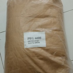 Polyethylene Glycol PEG 6000 25kg