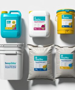 Bulk dish laundry detergent