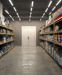 Forklift warning signs set