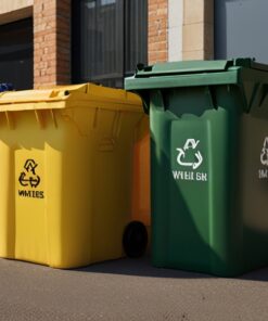 1100l general waste bin