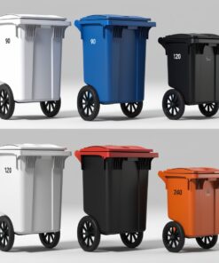 Shred-Ready Confidential Waste Bin