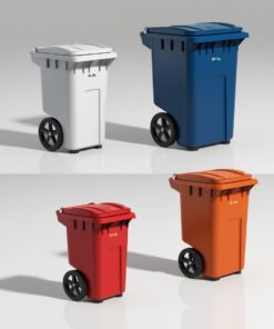240L Bins Standard Refuse & Recycling Containers