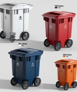 Heavy Municipal Bin 360L