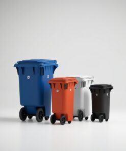 High-Capacity 110 Litre Waste Bin