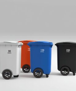 120l wheelie bin storage
