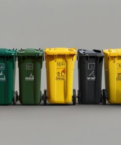 45L Offensive Waste Bin