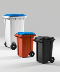 Official Standard Municipal Waste Bin - 240L