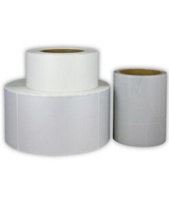 Packaging Label - Blank Semi Gloss - 10 x 5 cm - Pack of 1000 - 2G_LAB1005