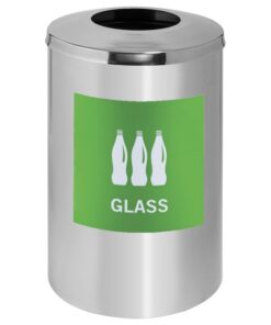 biohazard trash bin