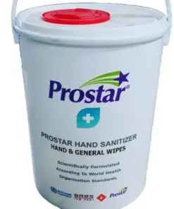 Alternative view of 1000 liter red wheelie bin