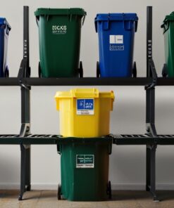 1100 litre recycling bin