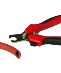 BOCHEM Tubing Scissor for Tubings up to Ø 10mm, 18/10 Steel, Handle from PP/TPR