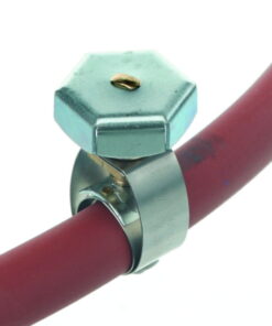 BOCHEM Tuping clip 7–9.5 mm 18/10 steel, Ø 10 mm