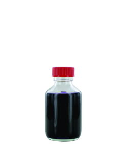 Behr Narrow Neck Bottle NK 100 GT, 100ml Clear Glass, Closure with PTFE Insert, Thread Dia. 28mm