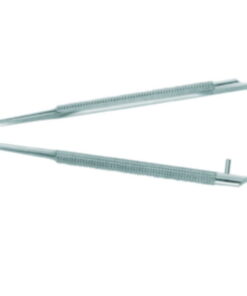 Micro scissor 180 mm, straight with round handle, sterilizable