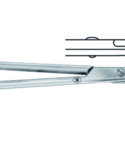 Dissecting scissor 115 mm, curved for left-handers