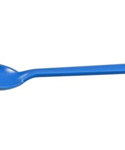 Bürkle SteriPlast Spoon 2.5ml, PS Length 127mm, Blue, for Food, Pack of 100