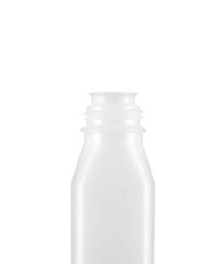 Kautex Narrow Mouth Bottle 100ml SafeGrip Natural HDPE Without Closure
