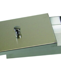MetallWarenfabrik Instrument Box 500 x 300 x 100 mm with Knob Lid​
