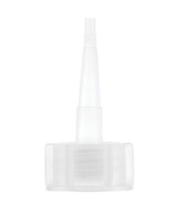 Kautex Dropper Caps 18mm Ø for 50-200mL Narrow Bottles with Nozzle (No Cap) - Pack of 100