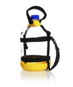 DWK Duran Bottle Carrying System GL45 5 Liter, PP, Yellow