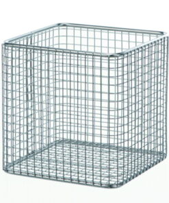 BOCHEM Wire Basket 300x200x150 mm Stainless Steel 18/8 E-POLI Mesh 8x8mm