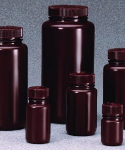 Thermo Nalgene Wide Mouth Bottles Brown 500 mL HDPE