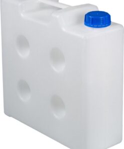 Bürkle Space-Saving Canisters, PP, Cap. 10 Ltrs., Without Outlet, Without Stopcock