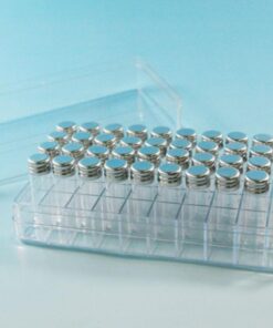 Schuett-Biotec Polypropylene Storage Case for 50 Culture Tubes (35x12 mm), Autoclavable
