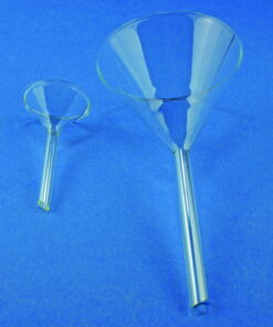 Glaswarenfabrik Karl Hecht Borosilicate Glass Funnel, 200 mm Diameter