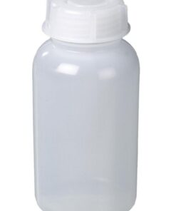 Bürkle Wide-Neck Bottle 750 ml, LDPE, Transparent, with Screw-Cap