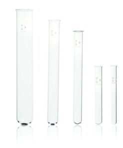 DWK Duran Test Tubes 10x100 mm, Pack of 100, with Rim