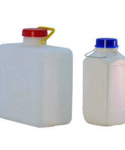 Behr Wide Mouth Canister 5 L, White with Screw Cap and Carrying Handle