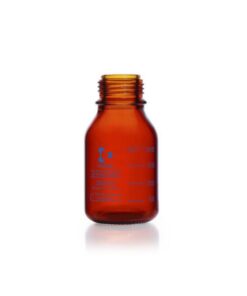 DWK Duran Laboratory Bottle, 250 mL, Amber, Pressure Plus GL45, Pressure Resistant to -1/+1.5 Bar​
