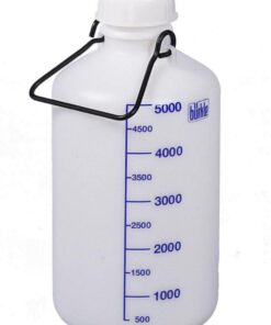 Bürkle Storage Bottle 5 Liters HDPE, Without Threaded Ends