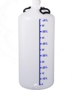 Bürkle Storage Bottle 60 Liters HDPE, with Threaded Ends