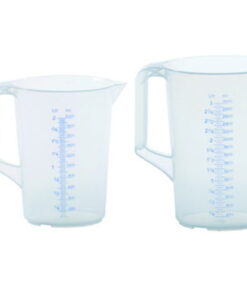 Measuring jug 3000ml, PP, 2 scales transparent, closed handle