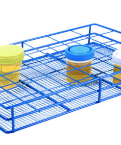 Heathrow Scientific Urine Container Rack, Blue, up to Ø 58 mm, 6x4 Places, 393x262x50 mm​