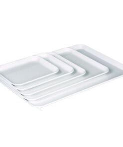 Bürkle Instrum. Tablet, 355x240x17mm White, Melamine Resin