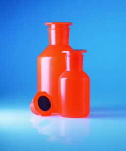 VITLAB Reagent Bottle 1000 ml Wide Neck Opaque PP with NS Stopper NS 60/46
