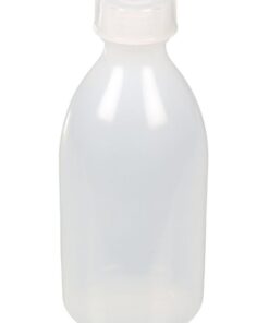 Bürkle Packing Bottle 250ml, LDPE Transparent, w.thread GL 25