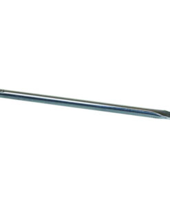 LLG Spatula, Double End, 210 mm, Stainless Steel, Curved, 15 x 35 mm