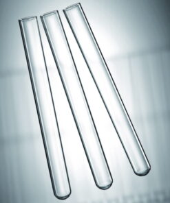 Scherf Test Tubes 150×18.00×0.8–0.9 mm Soda Lime Glass, Without Rim, Round Bottom Pack of 250