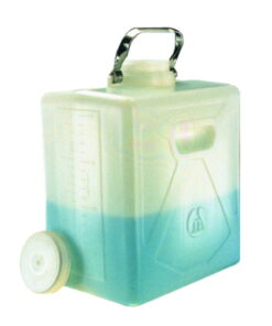 Thermo Nalgene Large Cylindrical HDPE Container with Cover, 20 L
