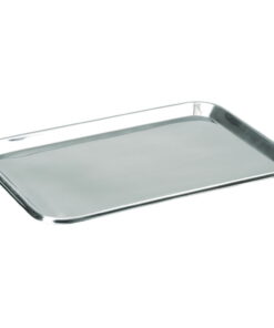 Tray 300x200x20 mm stainless steel, AISI 304