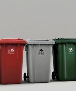 1100l general waste bin