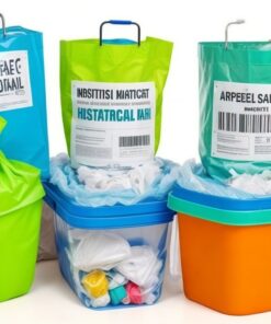 flammable rag container