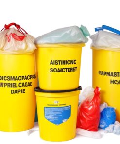biohazard bag, clear (23l) (415x600mm) (pack of 200)