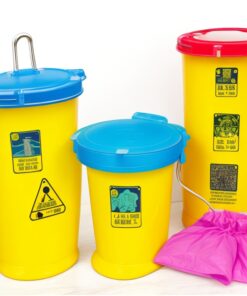 sharps container, counter mount